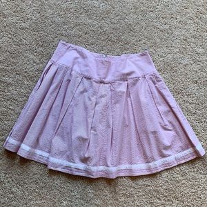 Calvin Klein seersucker skirt